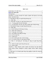 Nâng cao chất lượng tín dụng tại NHNo & PTNT chi nhánh Thanh Xuân