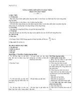 Giáo án Vật lý 12 bài 36: Năng lượng liên kết của hạt nhân và phản ứng hạt nhân