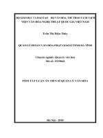 Quản lý di sản văn hóa phật giáo ở hà tĩnh (t)t 