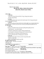 Giáo án Vật lý 12 bài 29: Thực hành đo bước sóng ánh sáng bằng phương pháp giao thoa