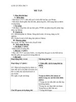 Giáo án Hóa học 9 bài 36: Metan