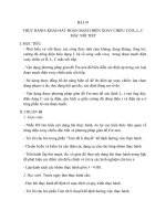 Giáo án Vật lý 12 bài 19: Thực hành: Khảo sát mạch điện xoay chiều có R,L,C mắc nối tiếp