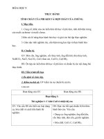 Giáo án Hóa học 9 bài 33: Thực hành Tính chất hóa học của phi kim và hợp chất của chúng