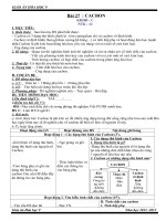 Giáo án Hóa học 9 bài 27: Cacbon