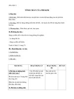 Giáo án Hóa học 9 bài 25: Tính chất của phi kim