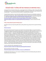 Thieu y tuong viet bai IELTS writing task 2 