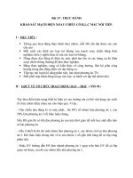 Giáo án Vật lý 12 bài 19: Thực hành: Khảo sát mạch điện xoay chiều có R,L,C mắc nối tiếp