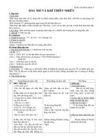 Giáo án Hóa học 9 bài 40: Dầu mỏ và khí thiên nhiên