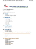 NCS CAD layer guidelines _ Tiêu chuẩn Mỹ quy định về Layer