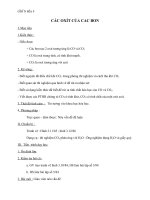 Giáo án Hóa học 9 bài 28: Các oxit của cacbon