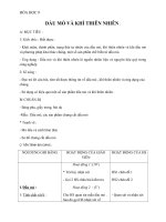 Giáo án Hóa học 9 bài 40: Dầu mỏ và khí thiên nhiên