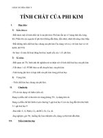 Giáo án Hóa học 9 bài 25: Tính chất của phi kim