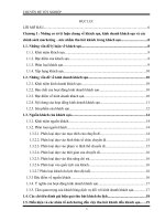 đề tài “hoàn thiện các chính sách marketing – mix nhằm thu hút khách du lịch đến khách sạn