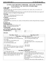 Giáo án Hóa học 9 bài 32: Luyện tập chương 3  Phi kim, sơ lược về bảng tuần hoàn các nguyên tố hóa học