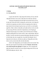 skkn GIÚP HỌC SINH YẾU KÉM VIẾT MỞ BÀI TRONG BÀI VĂN NGHỊ LUẬN