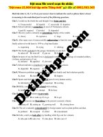 50 câu từ đồng nghĩa các trường không chuyên P1 - File word có lời giải chi tiết.Image.Marked.Image.Marked