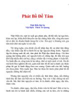 Phat tam bo de Phát Tâm bồ đềPhát Tâm bồ đề