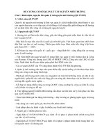 Đề cương môn học Cơ sở quản lý Tài nguyên và Môi trường (Đại học TNMT Hà Nội)