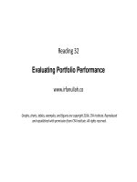 R32 evaluating portfolio performance 