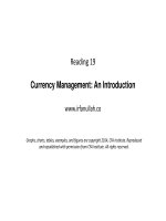 R19 currency management introduction 