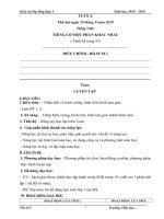 Tuần 2 giáo án lớp 1 soạn theo ĐHPTNLHS năm học 2018   2019 