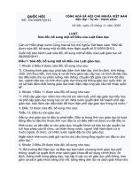 Tài liêu ôn thi công chức, viên chức 2018 2019 Luật sử đổi bổ sung 2009