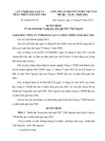 3  quyết định về việc thành lập TT tiếng Anh