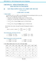 Hình học 10: Tích vô hướng của hai vectơ và ứng dụng