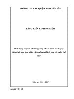 Sáng kiến kinh nghiệm môn thể dục