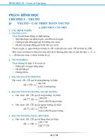 Hình học 10: Vectơ trong mặt phẳng