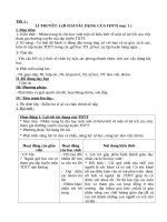 Giáo án lớp 6 môn thể dục học kỳ 1