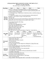 CHỦ ĐIỂM HIỆN TƯỢNG TỰ NHIÊN VÀ CÁC MÙA TRONG NĂM NHÁNH 3 2017