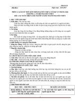 Giao an 10 ca nam soạn theo mẫu mới