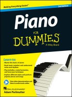 piano for dummies (tự học Piano dễ dàng)