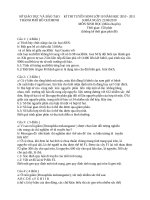 đề ôn thi học sinh giỏi sinh 9 (13) 
