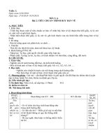 Bai 2 tieu chuan trinh bay ban ve