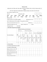 Biểu mẫu HSE BAO CAO DINH KI TNLD