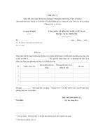 Biểu mẫu HSE  MAU DE XUAT BO SUNG PHUONG TIEN BAO VE CA NHAN