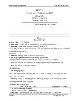 Tuần 3 giáo án lớp 1 soạn theo ĐHPTNLHS năm học 2018   2019 