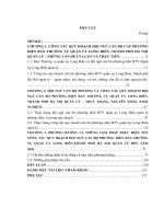 Luận văn Công tác quy hoạch cán bộ phường thuộc diện ban thường vụ quận ủy long biên, thành phố hà nội quản lý hiện nay