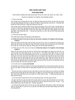 TCVN 8213 2009 tính toán và đánh giá hiệu quả kinh tế dự án thủy lợi phục vụ tưới