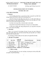 Ke hoach thuc hien chuyen mon to van phong nam hoc 20182019 