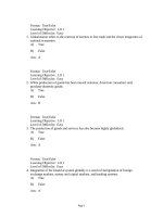 Bài test tiếng Anh ngành ngân hàng và đáp án phần 21