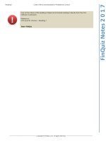 FinQuiz   curriculum note, study session 1, reading 