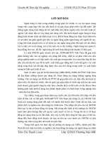 Một số giải pháp tăng cường công tác quản trị hoạt động cho vay khách hàng cá nhân tại ngân hàng Nông nghiệp và Phát triển Nông thôn  chi nhánh thành phố Bắc Ninh