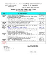 Ke hoach chuyen mon tuan 3 