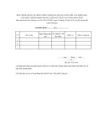 Biểu mẫu HSE  DANH SACH THAM GIA HUAN LUYEN AT HOA CHAT 