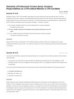 Schweser QBank 2017 08  standards of professional   CFA institute member or c 