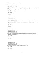 Bài test tiếng anh ngành ngân hàng
