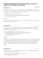 Schweser QBank 2017 06  standards of professional   ecommendations, and actio 